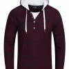 Beste Bewertungen von 🧨 Sweat & Fleece Behype Kapuzensweatshirt JOSHA In Bordeaux Günstig Kaufen ✔️