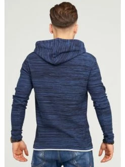 Schlussverkauf 🌟 Sweat & Fleece Behype Kapuzensweatshirt JOSHA In Indigo Günstig Kaufen ⌛ -Behype Verkäufe behype kapuzensweatshirt josha in indigo 4