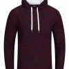 Auslauf 🎉 Sweat & Fleece Behype Kapuzensweatshirt NATHANAEL In Bordeaux Günstig Kaufen 🛒