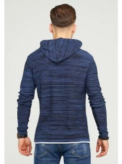 Bester Verkauf 🎉 Sweat & Fleece Behype Kapuzensweatshirt NATHANAEL In Indigo Günstig Kaufen 🛒 -Behype Verkäufe behype kapuzensweatshirt nathanael in indigo 4