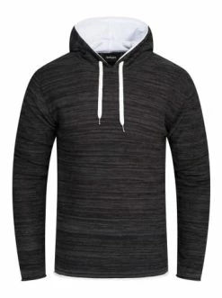 Top 10 🛒 Sweat & Fleece Behype Kapuzensweatshirt NATHANAEL In Schwarz Günstig Kaufen 🎉