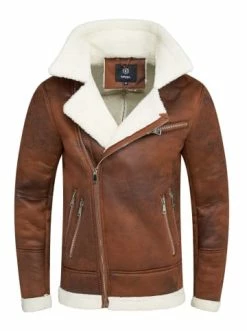 Angebote 🌟 Jacken & Mäntel Behype Kunstleder-Jacke - BHTROMSO In Braun Günstig Kaufen ⭐