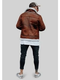 Angebote 🌟 Jacken & Mäntel Behype Kunstleder-Jacke - BHTROMSO In Braun Günstig Kaufen ⭐ -Behype Verkäufe behype kunstleder jacke bhtromso in braun 4