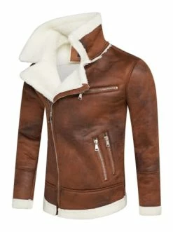 Angebote 🌟 Jacken & Mäntel Behype Kunstleder-Jacke - BHTROMSO In Braun Günstig Kaufen ⭐ -Behype Verkäufe behype kunstleder jacke bhtromso in braun 5