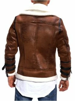 Brandneu ✨ Jacken & Mäntel Behype Kunstleder-Jacke - MJAUSTIN In Braun Günstig Kaufen 🥰 -Behype Verkäufe behype kunstleder jacke mjaustin in braun 2