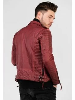 Schlussverkauf 🎉 Jacken & Mäntel Behype Kunstlederjacke FADELY In Weinrot Günstig Kaufen ⌛ -Behype Verkäufe behype kunstlederjacke fadely in weinrot 2