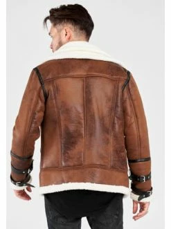 Rabatt 💯 Jacken & Mäntel Behype Lederimitatjacke MJBJARNE In Braun Günstig Kaufen 😍 -Behype Verkäufe behype lederimitatjacke mjbjarne in braun 3