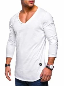 Blitzangebot 🥰 Shirts & Longsleeves Behype Longsleeve NUKE L/S In Weiß Günstig Kaufen ⌛ -Behype Verkäufe behype longsleeve nuke l s in weiss 1