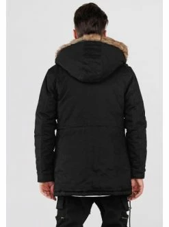 Budget ✨ Jacken & Mäntel Behype Parka BHTYLER In Schwarz Günstig Kaufen 😉 -Behype Verkäufe behype parka bhtyler in schwarz 5