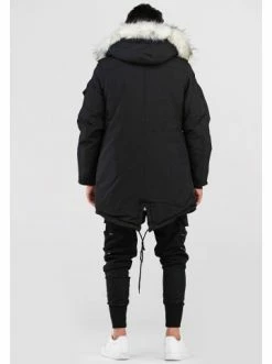 Großhandel ⌛ Jacken & Mäntel Behype Parka FADE-2 In Schwarz/weiß Günstig Kaufen 🛒 -Behype Verkäufe behype parka fade 2 in schwarz weiss 5