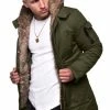 Bestpreis ⭐ Jacken & Mäntel Behype Parka GK-1 In Khaki Günstig Kaufen 🌟
