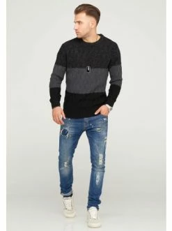 Neu ✔️ Pullover & Cardigans Behype Pullover DAVAY In Schwarz Günstig Kaufen 🧨 -Behype Verkäufe behype pullover davay in schwarz 2