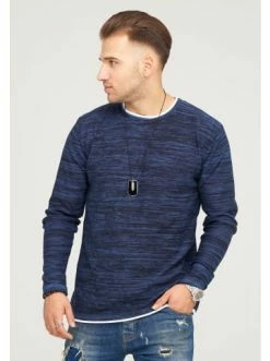 Blitzangebot 🤩 Pullover & Cardigans Behype Pullover TAAVI In Indigo Günstig Kaufen 🧨