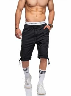 Angebote ✔️ Hosen Behype Shorts ADRIANO In Schwarz Günstig Kaufen ✨