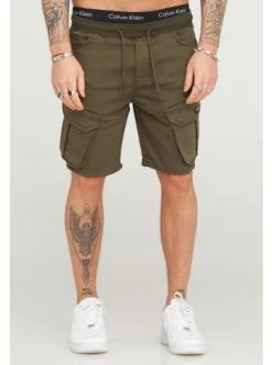 Neu ⌛ Hosen Behype Shorts STANLAY In Khaki Günstig Kaufen 🔥