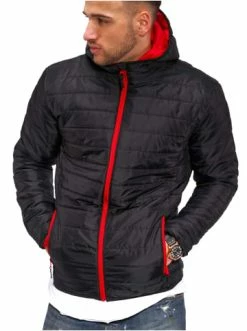 Budget ⭐ Jacken & Mäntel Behype Steppjacke QUENTIN In Rot Günstig Kaufen ✨