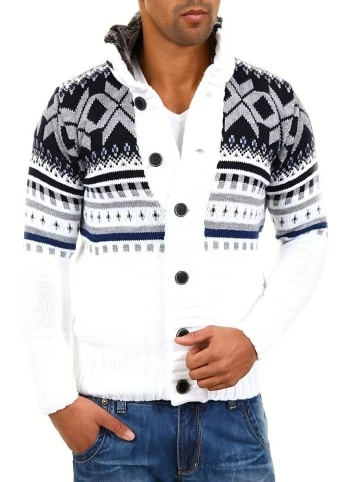 Schlussverkauf 👍 Sweat & Fleece Behype Strickjacke CRSM In Weiß Günstig Kaufen 🛒 1 Schlussverkauf 👍 Sweat & Fleece Behype Strickjacke CRSM In Weiß Günstig Kaufen 🛒