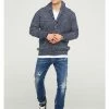 Angebote ⌛ Sweat & Fleece Behype Strickjacke MIKITA In Navy Günstig Kaufen 🥰