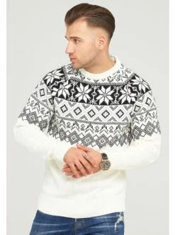 Blitzangebot 🧨 Pullover & Cardigans Behype Strickpullover MPSNOW In Ecru Günstig Kaufen 😉