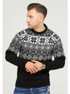 Beste Bewertungen von 🤩 Pullover & Cardigans Behype Strickpullover MPSNOW In Schwarz Günstig Kaufen 😉