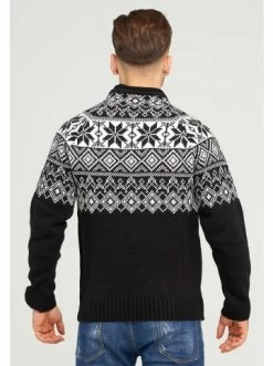 Beste Bewertungen von 🤩 Pullover & Cardigans Behype Strickpullover MPSNOW In Schwarz Günstig Kaufen 😉 -Behype Verkäufe behype strickpullover mpsnow in schwarz 3