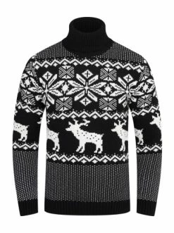 Billig ✨ Pullover & Cardigans Behype Strickpullover MSWLUDVIG In Schwarz Günstig Kaufen ✨