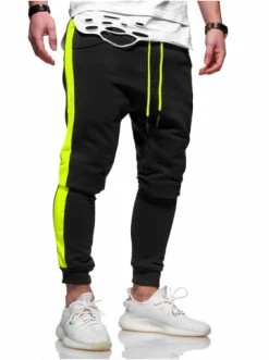 Bestpreis ❤️ Hosen Behype Sweathose MPDANAY In Schwarz-Neon Günstig Kaufen 🎉