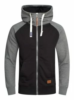 Schlussverkauf 💯 Sweat & Fleece Behype Sweatjacke - BHDISUK In Schwarz Günstig Kaufen 🛒