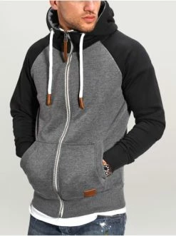 Behype Verkäufe -Behype Verkäufe behype sweatjacke raglan in dunkelgrau 1