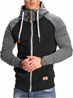 Beste Bewertungen von 🧨 Sweat & Fleece Behype Sweatjacke RAGLAN In Schwarz Günstig Kaufen 😉 -Behype Verkäufe behype sweatjacke raglan in schwarz 2