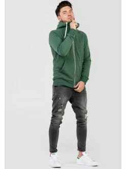 Bestpreis ⭐ Sweat & Fleece Behype Sweatjacke SWANTON In Grün Günstig Kaufen 👏 -Behype Verkäufe behype sweatjacke swanton in grun 3