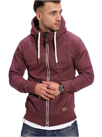 Brandneu 😀 Sweat & Fleece Behype Sweatjacke Tan In Weinrot Günstig Kaufen 😀 2 Brandneu 😀 Sweat & Fleece Behype Sweatjacke Tan In Weinrot Günstig Kaufen 😀 – Bild 2