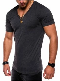 Bestpreis 🌟 Shirts & Longsleeves Behype T-Shirt B-KILIAN In Dunkelgrau Günstig Kaufen 👏