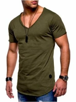 Bestes Angebot ⭐ Shirts & Longsleeves Behype T-Shirt NUKE In Khaki Günstig Kaufen 🌟