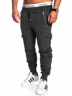 Billig 💯 Hosen Behype Trainingshose MATHEY In Dunkelgrau Günstig Kaufen ✨ -Behype Verkäufe behype trainingshose mathey in dunkelgrau 1